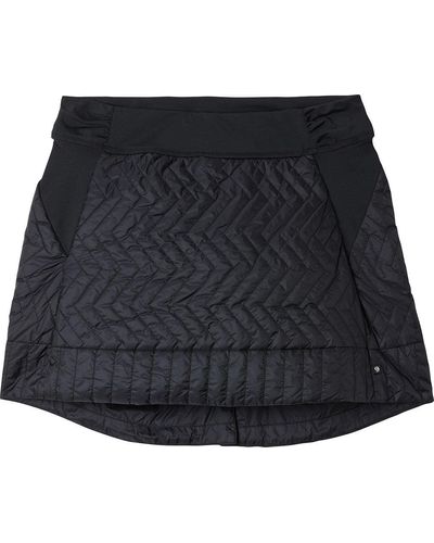 Mountain Hardwear Trekkin Insulated Mini Skirt - Black