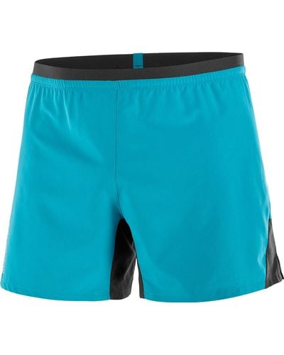 Salomon Cross Shorts 5" - Blue