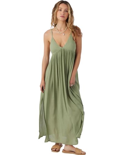 O'neill Sportswear Saltwater Solids Maxi Cover Up - Green