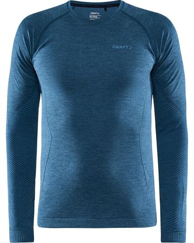 C.r.a.f.t Core Dry Active Comfort Long Sleeves Tee - Blue