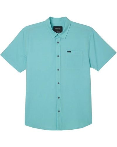 O'neill Sportswear Trlvr Upf Traverse Solid Standard Fit Shirt - Blue