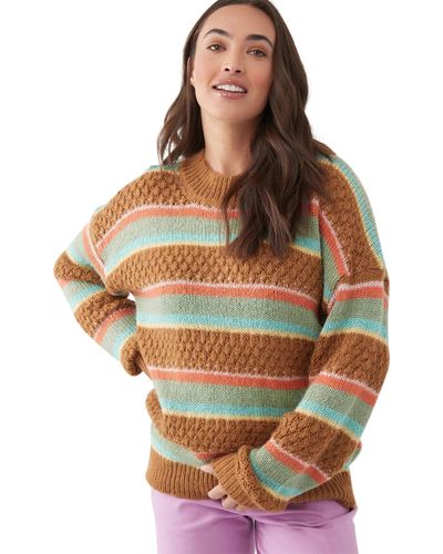 O'neill Sportswear Floyd Knit Mock Neck Sweater - Multicolour