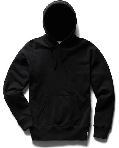 Reigning Champ Midweight Terry Relaxed Hoodie - Black