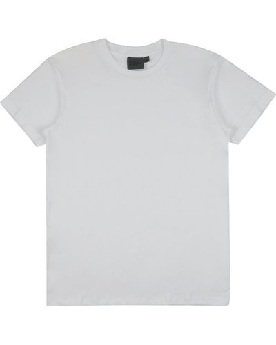 Naked & Famous T-shirt Circular Knit - Ring-spun Cotton - White
