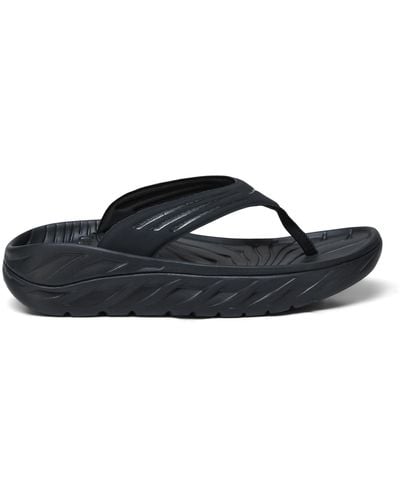 Hoka One One Ora Recovery Flip Sandals - Black