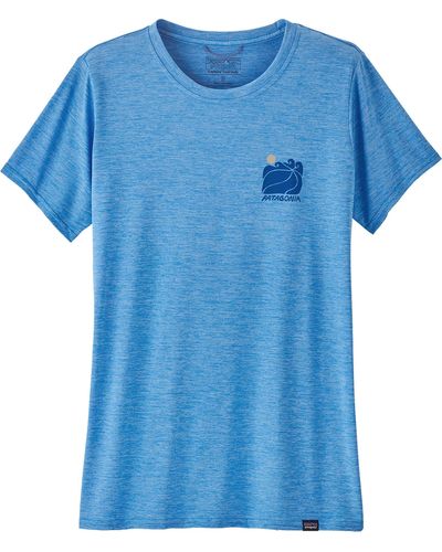 Patagonia Capilene Cool Daily Graphic T - Blue