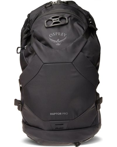 Osprey Raptor Pro Mountain Bike Backpack - Black