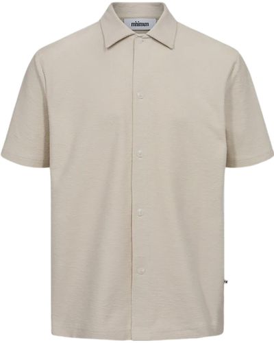 Minimum Claino G022 Short Sleeve Shirt - White