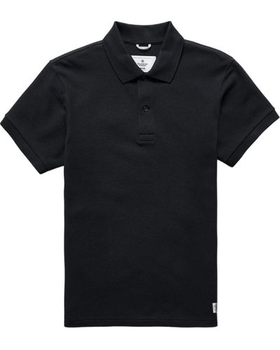 Reigning Champ Athletic Pique Academy Polo - Black