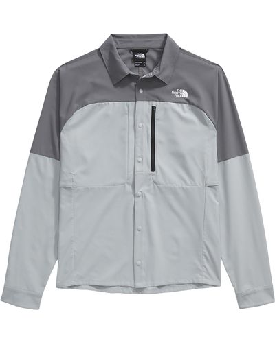 The North Face First Trail Upf Long Sleeve Shirt - Grey