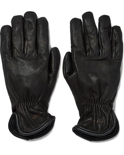 Filson Original Lined Goatskin Gloves - Black
