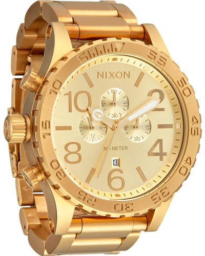 Nixon 51-30 Chrono Watch - Metallic