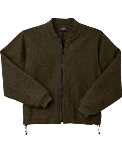 Filson Mackinaw Wool Jacket Liner - Green