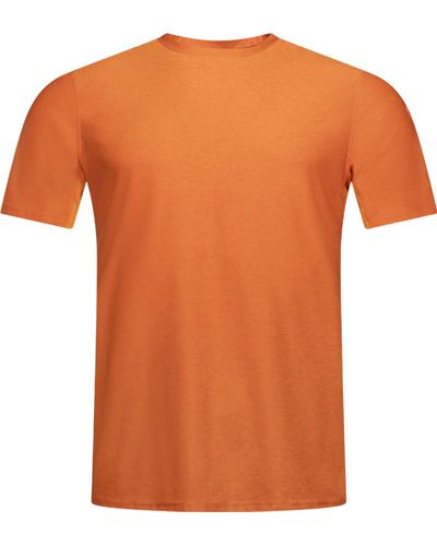 Rossignol Melange Short Sleeve T - Orange