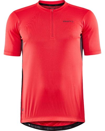 C.r.a.f.t Core Offroad Short Sleeve Jersey - Red