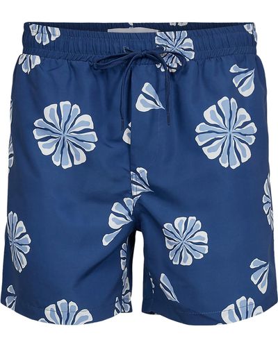 Minimum Weston 3082 Shorts - Blue