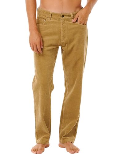 Rip Curl Classic Surf Cord Pant - Yellow