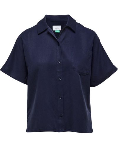 Vallier Ari Short Sleeve Shirt - Blue