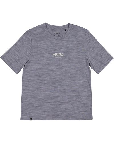 Mons Royale Icon Relaxed T - Grey