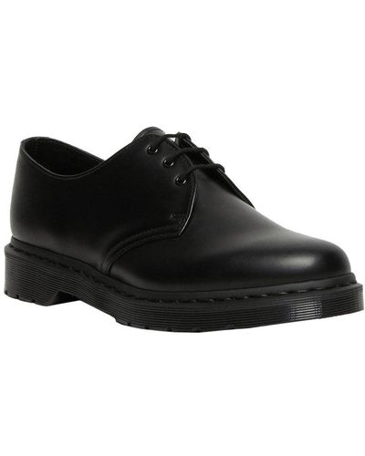 Dr. Martens 1461 Mono Smooth Leather Oxford Shoes - Black