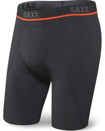 Saxx Underwear Co. Kinetic Hd Long Leg - Grey