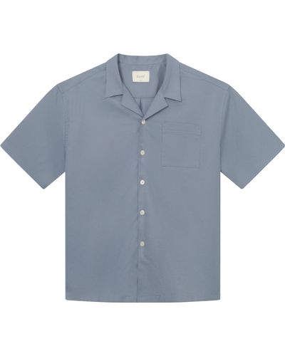 Forét Basin Short Sleeve Shirt - Blue