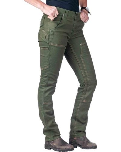 Dovetail Workwear Maven X Slim Workpant - Green