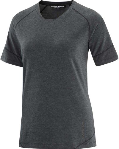 Salomon Runlife Short Sleeve T - Grey