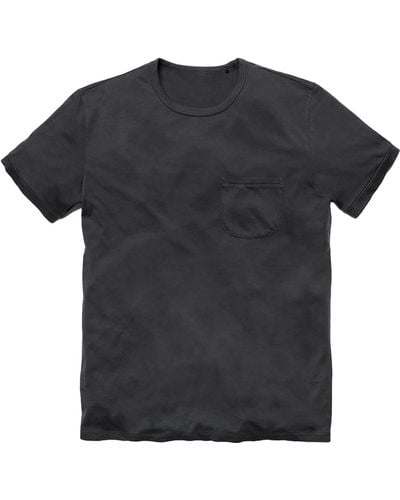 Outerknown Sojourn Pocket Tee - Black