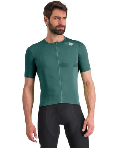 Sportful Matchy Short Sleeve Jersey - Green
