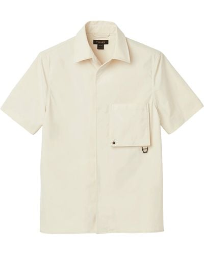 Tilley Short Sleeve Utility Shirt - Natural