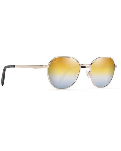 Maui Jim Hukilau Polarized Sunglasses - Metallic