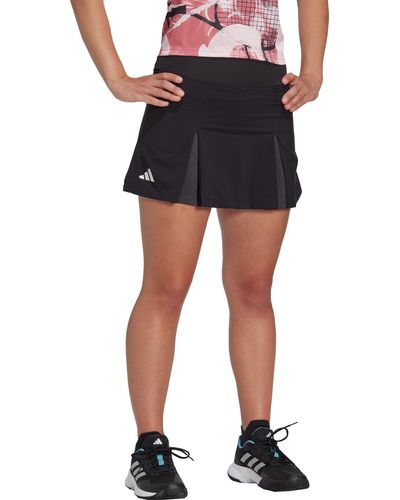 adidas Club Tennis Pleated Skirt - Black