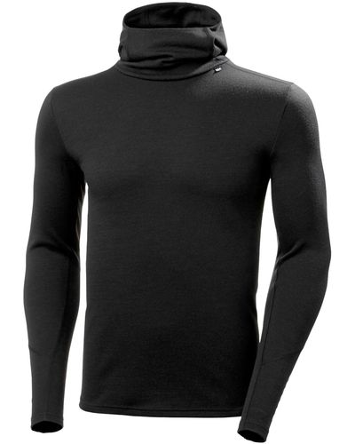 Helly Hansen Lifa Merino Midweight Hoodie - Black