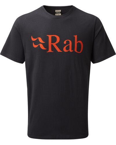 Rab Stance Logo Short Sleeve Tee - Black
