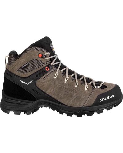 Salewa Alp Mate Mid Waterproof Hking Boots - Black