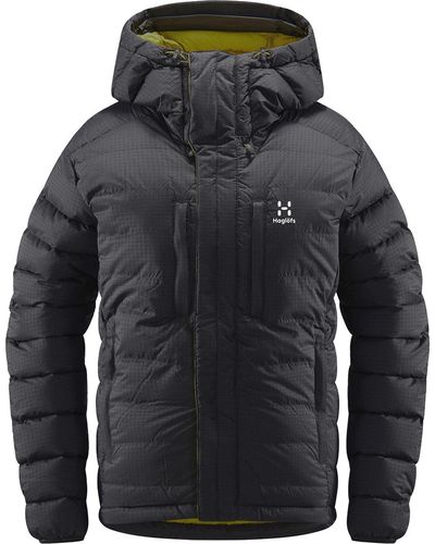 Haglöfs Reliable Down Hooded Puffer - Black