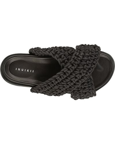 Inuikii Woven Sandals - Black