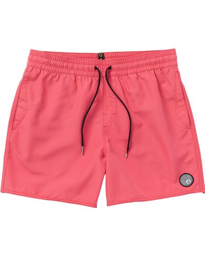 Volcom Lido Solid Trunk 16" - Pink