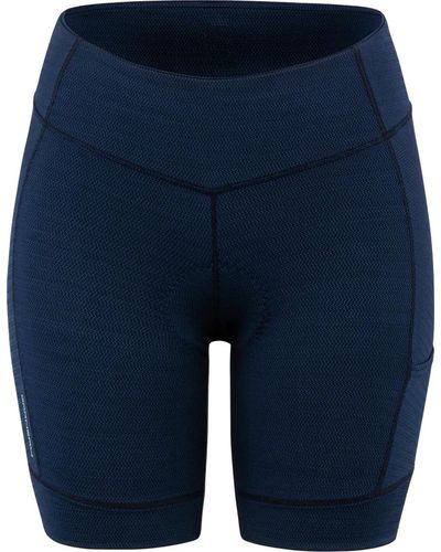 Garneau Fit Sensor Texture 7.5 Shorts - Blue