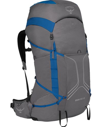 Osprey Exos Pro Backpacking Pack 55l - Blue