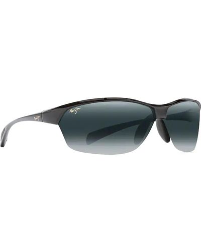 Maui Jim Hot Sands Polarized Rimless Sunglasses - Black