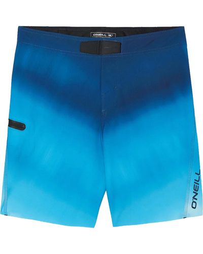 O'neill Sportswear Hyperfreak Hydro Tech 19 In Boardshorts - Blue