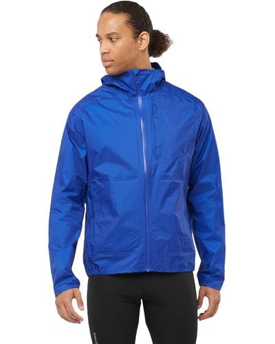 Salomon Bonatti Waterproof Shell Jacket - Blue