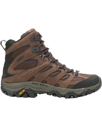 Merrell Moab 3 Apex Mid Waterproof Hiking Boots - Brown