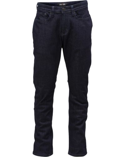 DUER Performance Denim Relaxed Jeans - Blue