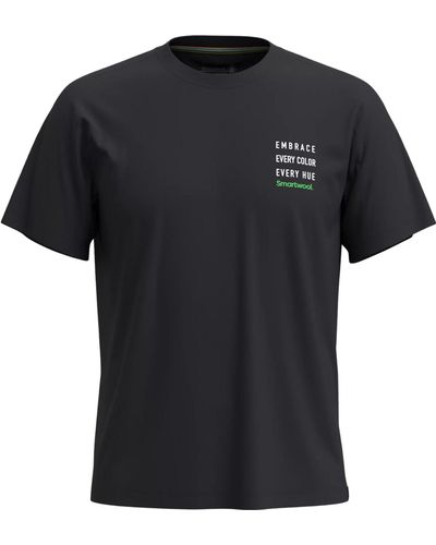 Smartwool Love Lives Here Graphic Short Sleeve T - Black