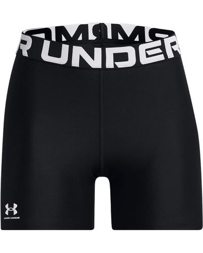 Under Armour Heat Gear Middy Shorts - Black