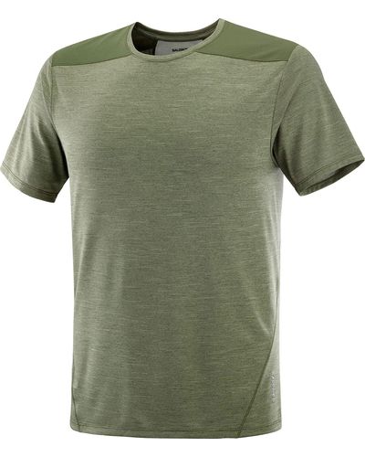 Salomon Outline Short Sleeve T - Green