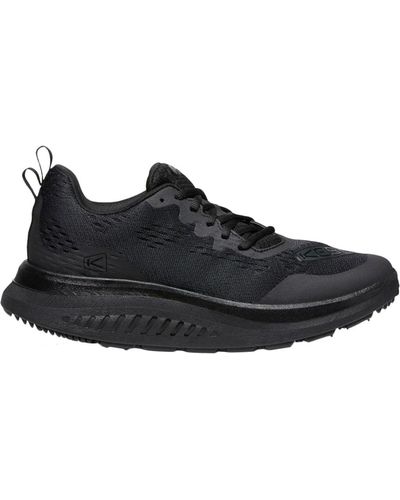 Keen Wk400 Waterproof Walking Shoes - Black